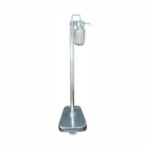 Jabonera de Pedestal en Acero Inox